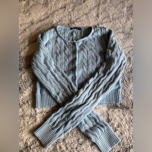 Brandy Melville Blue Knit Sweater
